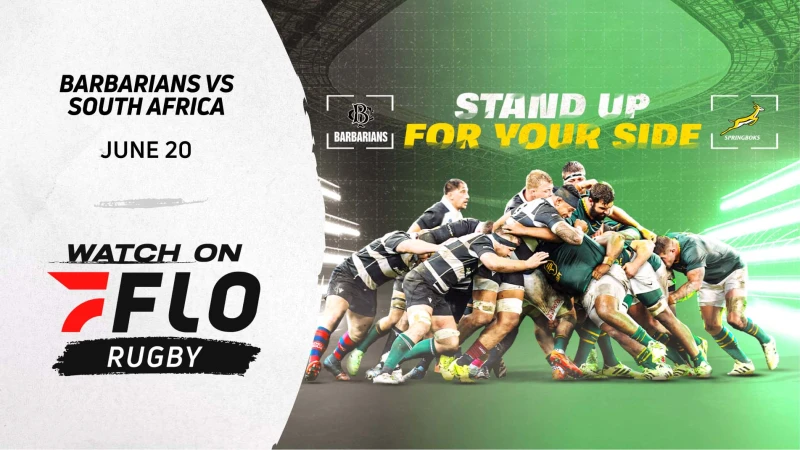 Barbarians vs South Africa Rugby