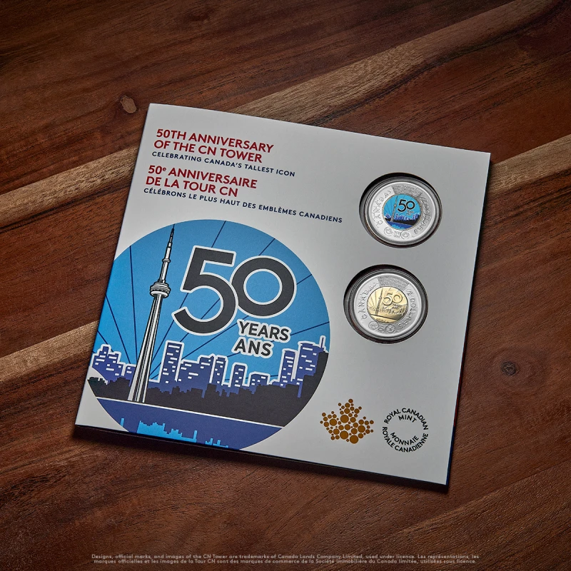 2026 Commemorative Collector Keepsake Card: 50th Anniversary of the CN Tower