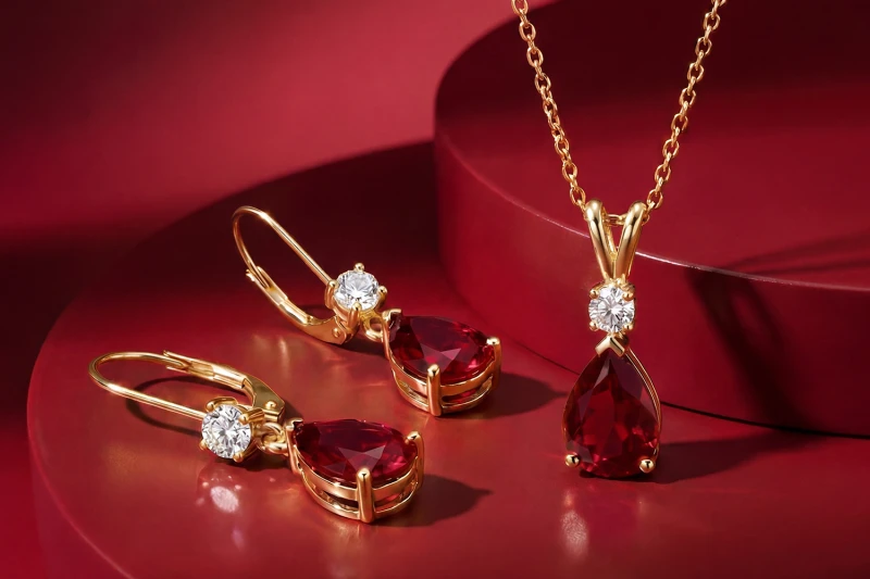 July Birthstone Sale: take up to 15% off ruby jewelry at Angara