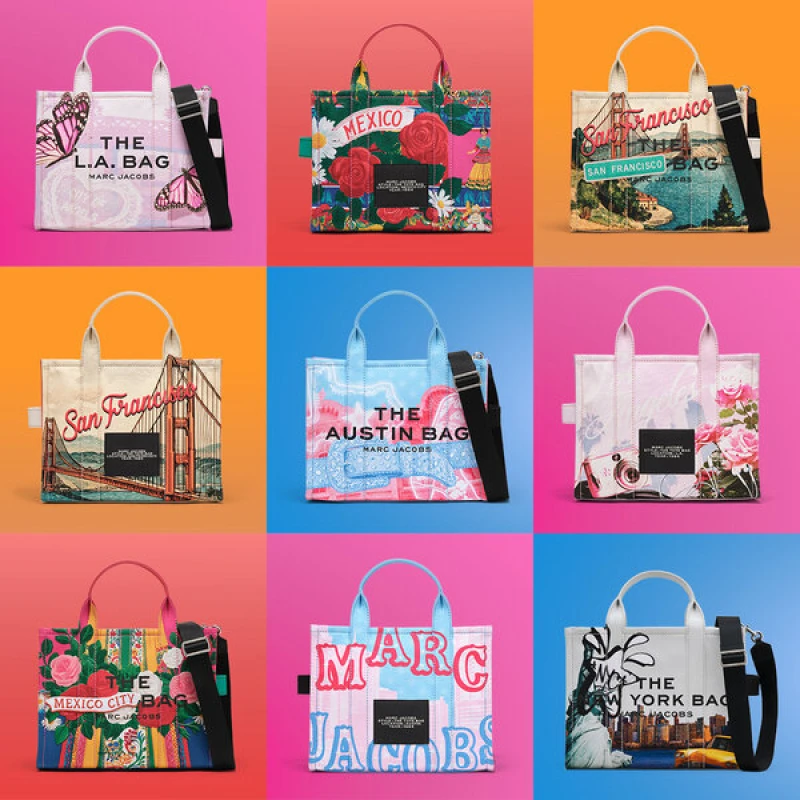 City Totes at Marc Jacobs: four new cities just arrived