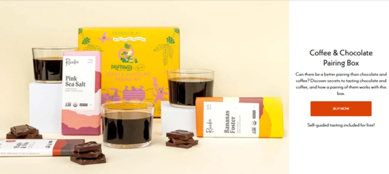 Give The Gift Of Coffee With Our Coffee & Chocolate Pairing Gift Box From Driftaway - All With Free Shipping! Shop Now!